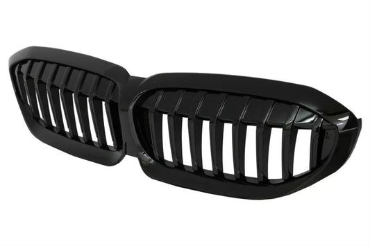 BMW 3 Series M340 330 320 G20 G21 Pre-LCI 2019-2022 with Aftermarket Parts - Front Kidney Grill ABS from Aero Republic