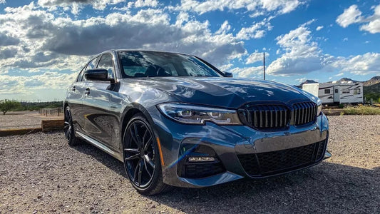 BMW 3 Series M340 330 320 G20 G21 Pre-LCI 2019-2022 with Aftermarket Parts - Front Kidney Grill ABS from Aero Republic