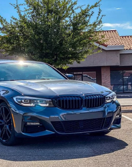 BMW 3 Series M340 330 320 G20 G21 Pre-LCI 2019-2022 with Aftermarket Parts - Front Kidney Grill ABS from Aero Republic