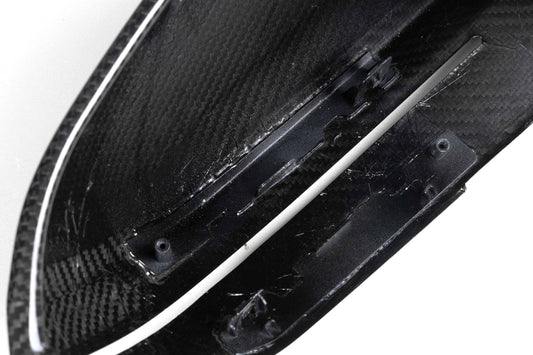 BMW 5 Series 530 540 & i5 e/x Drive40 M60 G60 G61 2024-ON LHD (Left Hand Drive) with Aftermarket Parts - M5 Style / LHD & M5 Style / RHD Replacement Mirror Caps Pre-preg Carbon Fiber from Aero Republic