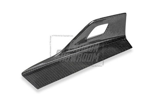 BMW 8 Series M850i 840i (With M-Package Bumper) G14 G15 G16 2018 2019 2020 2021 2022 2023 2024 with Aftermarket Parts - AE Style Front Canards Carbon Fiber from ArmorExtend