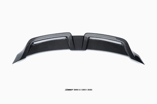 BMW I4 M50 / e Drive 40 (with M-package bumper, does not fit base model) G26 2022 2023 2024 with Aftermarket Parts - Full Body Kit Package Pre-preg Carbon Fiber from CMST Tuning