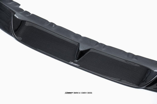 BMW I4 M50 / e Drive 40 (with M-package bumper, does not fit base model) G26 2022 2023 2024 with Aftermarket Parts - Full Body Kit Package Pre-preg Carbon Fiber from CMST Tuning