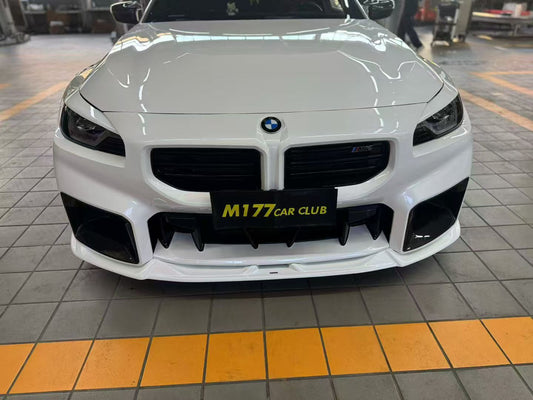 BMW M2C M2 G87 2023-ON with Aftermarket Parts - Front Lip ABS from ArmorExtend
