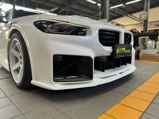 BMW M2C M2 G87 2023-ON with Aftermarket Parts - Front Lip ABS from ArmorExtend