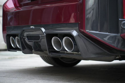 BMW M2 / M2C G87 2023 2024 with Aftermarket Parts - Rear Diffuser Pre-preg Carbon Fiber from BCTXE Tuning