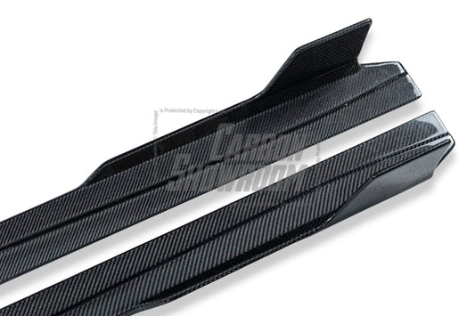 BMW M2 / M2C G87 2023-ON with Future Design Carbon's Aftermarket Parts - Side Skirts MTC Street Series Carbon Fiber / FRP