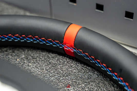 BMW M2 & M2C G87 2023 2024 with Aftermarket Parts - AE Style Steering Wheel Carbon Fiber & Black Leather from ArmorExtend