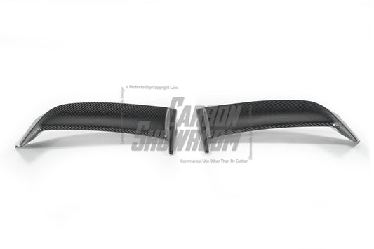 BMW M3CS M3C M3 G81 2021-ON & 3 Series M340i 330i G21 (Fits Both Pre-LCI & LCI) 2019-ON with Aftermarket Parts - Rear Roof Spoiler Dry Pre-preg Carbon Fiber from ArmorExtend