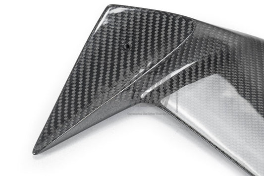 BMW M3CS M3C M3 G81 2021-ON & 3 Series M340i 330i G21 (Fits Both Pre-LCI & LCI) 2019-ON with Aftermarket Parts - Rear Roof Spoiler Dry Pre-preg Carbon Fiber from ArmorExtend