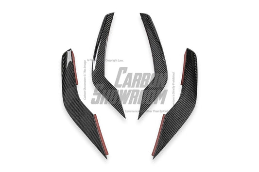 ArmorExtend AE V2 Front Canards for BMW M3 G80 G81 M4 G82 G83 Carbon Fiber