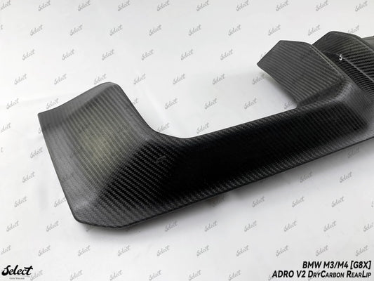 BMW M3CS M3C M3 G80 G81 2021-ON & M4CSL M4CS M4C M4 G82 G83 2021-ON with Aftermarket Parts - Adro V2 Style Rear Diffuser Dry Pre-preg Carbon Fiber from Aero Republic