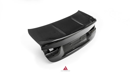 BMW M3 G80 2021-ON & 3 Series M340i 330i (Fits Both Pre-LCI & LCI) G20 2019-ON with Aftermarket Parts - ART V2 Rear Trunk Dry Pre-preg Carbon Fiber from ArmorExtend