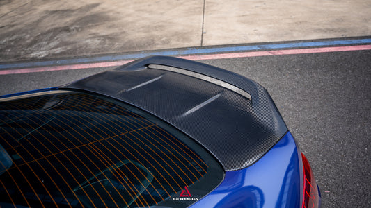 BMW M3 G80 2021-ON & 3 Series M340i 330i (Fits Both Pre-LCI & LCI) G20 2019-ON with Aftermarket Parts - ART V2 Rear Trunk Dry Pre-preg Carbon Fiber from ArmorExtend