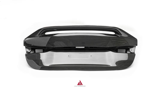 BMW M4 G82 2021-ON & 4 Series G22 430i M440i 2020-ON with Aftermarket Parts - ART V2 Rear Trunk Dry Pre-preg Carbon Fiber from ArmorExtend