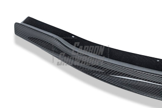 BMW M5 F10 2012-2016 with Future Design Carbon's Aftermarket Parts - Front Lip RKP Style Carbon Fiber / FRP