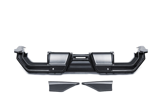 BMW M5 M5C G90 G99 2025-ON with Aftermarket Parts - Rear Diffuser Dry Pre-preg Carbon Fiber from Ventus Veloce
