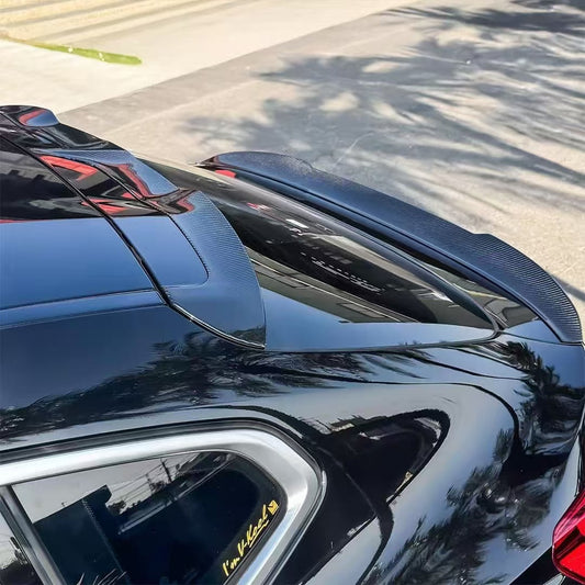 BMW X4M X4MC F98 (Fits Both Pre-LCI & LCI) 2019-ON & X4 G02 (Fits Both Pre-LCI & LCI) 2019-ON with Aftermarket Parts - Rear Spoiler Pre-preg Carbon Fiber from Karbel Carbon