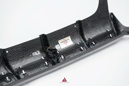BMW X4M X4MC F98 (Fits Both Pre-LCI & LCI) 2019 2020 2021 2022 2023 2024 2025 with Aftermarket Parts - ART V2 Rear Diffuser Dry Pre-preg Carbon from ArmorExtend