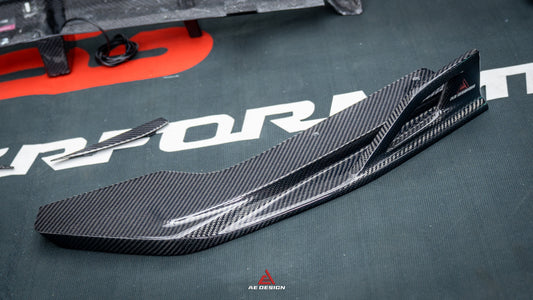 BMW X4 xDrive 30i (with M-Package Bumper) & M40i G02 LCI 2022 2023 2024 with Aftermarket Parts - AE Style Diffuser & Canards Carbon Fiber from?ArmorExtend