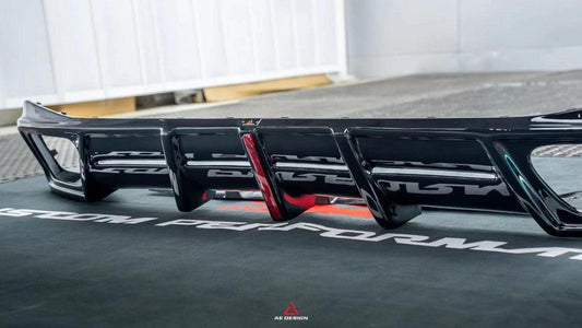 BMW X5 G05 M50i X/S Drive 40i (with M-Package) (Fits Both Pre-LCI & LCI) 2019 2020 2021 2022 2023 2024 with Aftermarket Parts - AE Style Rear Diffuser & Canards PP from ArmorExtend