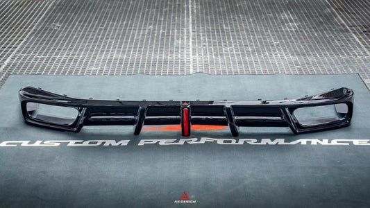 BMW X5 G05 M50i X/S Drive 40i (with M-Package) (Fits Both Pre-LCI & LCI) 2019 2020 2021 2022 2023 2024 with Aftermarket Parts - AE Style Rear Diffuser & Canards PP from ArmorExtend