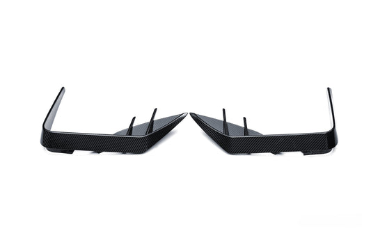 BMW XM G09 2023-ON with Aftermarket Parts - Front Canards Dry Pre-preg Carbon Fiber from Ventus Veloce