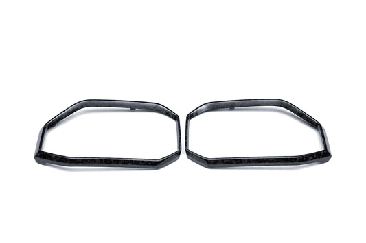 BMW XM G09 2023-ON with Aftermarket Parts - Front Kidney Grill Dry Pre-preg Carbon Fiber from Ventus Veloce