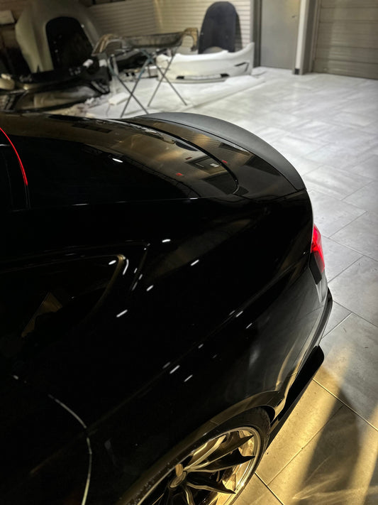 Karbel Carbon V1 Rear Lip Spoiler for Audi RS5 S5 A5 B9 B9.5 2017-Early 2025 Sedan Sportback Dry Pre-preg Carbon Fiber