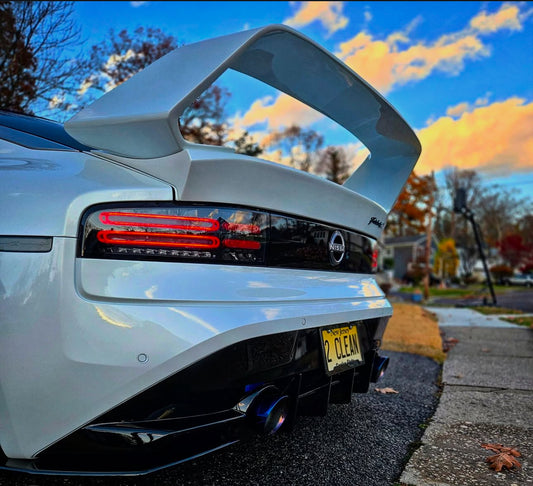 Nissan Z 400Z Nismo Proto Performance Sport RZ34 2023-ON with Aftermarket Parts - Rear Wing Only Carbon Fiber/FRP from CMST Tuning