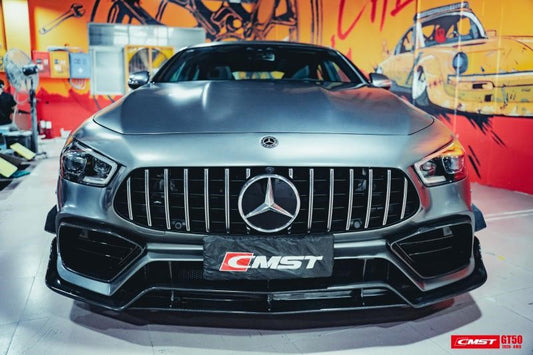 Mercedes Benz AMG GT 4 Door GT63 GT63s GT53 GT43 GT50 X290 2019-ON with Aftermarket Parts - Front Bumper Set Carbon Fiber / FRP from CMST Tuning