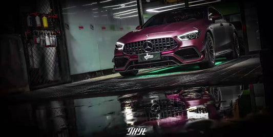 Mercedes Benz AMG GT 4 Door GT63 GT63s GT53 GT43 GT50 X290 2019-ON (This product is desigend to work with the "CMST Front Bumper" only, it does not fit the OEM Bumper ) with Aftermarket Parts - Front Canards Carbon Fiber / FRP from CMST Tuning