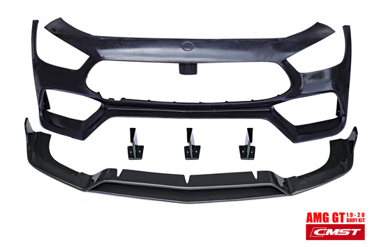 Mercedes Benz AMG GT 4 Door GT63 GT63s GT53 GT43 GT50 X290 2019-ON with Aftermarket Parts - Front Bumper Set Carbon Fiber / FRP from CMST Tuning