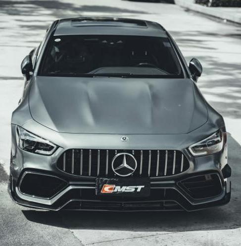 Mercedes Benz AMG GT 4 Door GT63 GT63s GT53 GT43 GT50 X290 2019-ON with Aftermarket Parts - Front Bumper Set Carbon Fiber / FRP from CMST Tuning