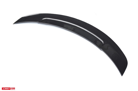 Mercedes Benz E-Class E53 E550 E450 E400 C238 A238 2018-2023 with Aftermarket Parts - Rear Spoiler Carbon Fiber / FRP from CMST Tuning