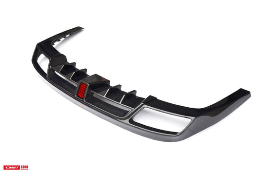Mercedes Benz E-Class E53 E550 E450 E400 C238 A238 2018-2023 with Aftermarket Parts - Rear Diffuser (Exhaust Tips Included) Carbon Fiber / FRP from CMST Tuning
