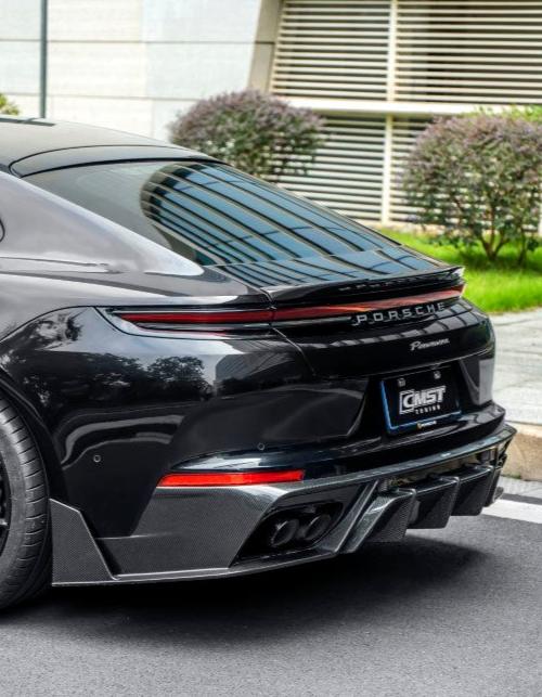 Porsche Taycan: The Correct Way to Wash the Active Aero Rear Spoiler Like a Pro!
