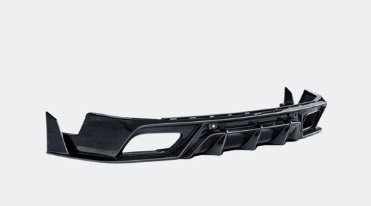 Porsche Panamera 976 Base 4 4S E-Hybird GTS Turbo 2024 with Aftermarket Parts - Front Lip FRP / Pre-preg Carbon Fiber from CMST Tuning