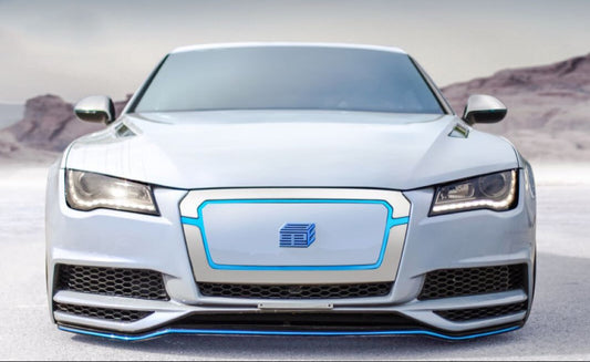 Audi S7 A7 C7 / C7.5 2012 2013 2014 2015 2016 2017 2018 with Aftermarket Parts - Front Bumper & Lip Carbon Fiber / FRP from CMST Tuning