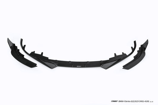 BMW 4 Series M440 430 G22 G23 2020-ON with CMST Tuning's Aftermarket Parts - Front Lip Dry Pre-preg Carbon Fiber / FRP. A complete transformation of style and performance.
