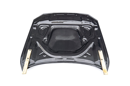 BMW 4 Series M440 430 G22 G23 2020-ON & 4 Series M440 430 G26 2020-ON with Aftermarket Parts - V1 Hood Dry Pre-preg Carbon Fiber / FRP from CMST Tuning