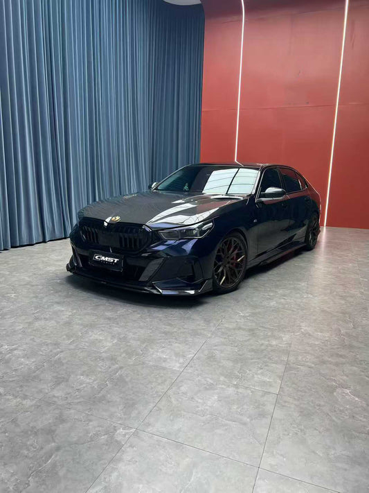 BMW i5 M60 xDrive40 / eDrive40 G60 G61 & 5 Series 550e xDrive 540i xDrive / 530i xDrive / 530i G60 G612024-ON with Aftermarket Parts - V1 Hood Carbon Fiber / FRP from CMST Tuning