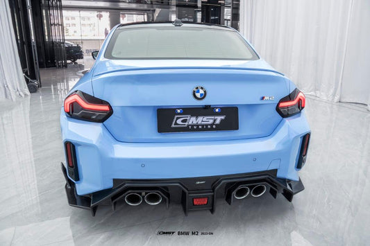 BMW M2 / M2C G87 2023 2024 with Aftermarket Parts - Rear Diffuser Carbon Fiber from CMST Tuning