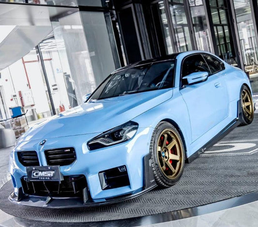 BMW M2 / M2C G87 2023 2024 with Aftermarket Parts - Side Skirts Carbon Fiber from CMST Tuning