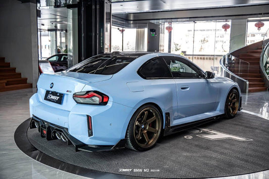 BMW M2 / M2C G87 2023 2024 with Aftermarket Parts - Rear Diffuser Carbon Fiber from CMST Tuning