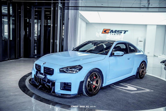 BMW M2 / M2C G87 2023 2024 with Aftermarket Parts - Side Skirts Carbon Fiber from CMST Tuning