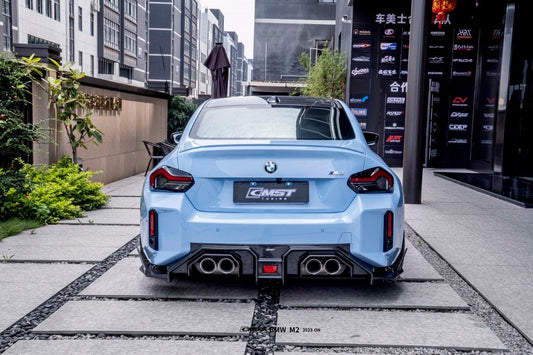 BMW M2 / M2C G87 2023 2024 with Aftermarket Parts - Rear Diffuser Carbon Fiber from CMST Tuning