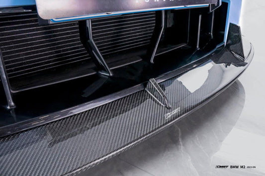 BMW M2 / M2C G87 2023 2024 with Aftermarket Parts - Front Lip Carbon Fiber from CMST Tuning