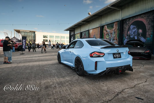 BMW M2 / M2C G87 2023 2024 with Aftermarket Parts - Rear Diffuser Carbon Fiber from CMST Tuning