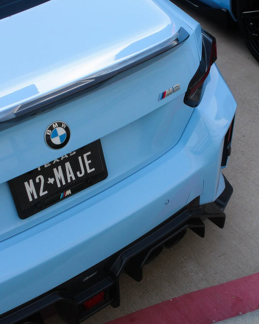 BMW M2 / M2C G87 2023 2024 with Aftermarket Parts - Rear Diffuser Carbon Fiber from CMST Tuning